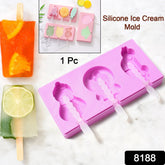 Silicone Popsicle Molds for Summer with Sticks & Lids